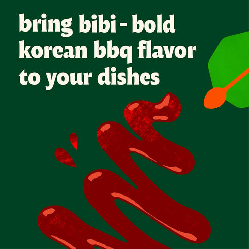 12 Pack Bibigo Spicy Korean BBQ Drizzle Hot Sauce