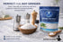 100% 16 oz (1 lb) Gourmet Caribbean Sea Salt, Extra Coarse Crystals for Grinder Refill, Clean Natural Rock Sea Salt