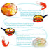 WFJYMYQ (6.35 oz 180g /Pack 3) Prawn Crackers,Uncooked Prawn Chips Colored Shrimp Chips Snack, Shrimp Crackers