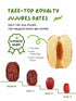 13OZ Zorrer Jujube Pitted Dates, Jar Premium Jujube Pitted Dates, Sun Dried Dates Fruit Snacks, Chinese Red Dates ()