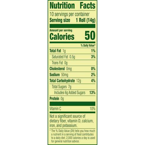 Fruit Roll-Ups Pack 5 oz (10 Count) Sour Fruit Flavored Snacks, Blue Razzberry & Berry Punch Flavors, Variety