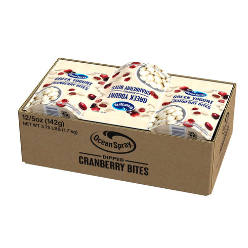 5 Oz (Pack 12) Ocean Spray Greek Yogurt Covered Craisins, Greek Yogurt Flavored, Covered Cranberries, Dried Fruit