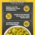 3oz (Pack 4) Where You Bean Edamame Beans Snack (Truffle Salt) - Crunchy and Dry Roasted Edamame Beans - High Protein