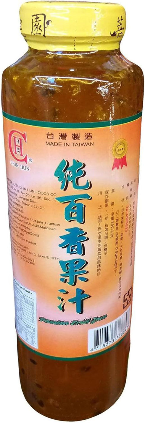 CHIN HUN - Passion Fruit Jam, 1.12 Pounds (1 Bottle)