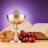 Candy Creations On Cloud 9 1 1/8"", 1000 Wheat Hosts Altar Bread per Container