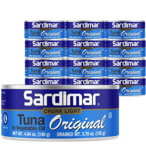 Sardimar Chunk Light Tuna ( Original - Pack of 12 ) -
