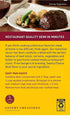 Savory Choice Beef Demi Glace Reduction Sauce Packet, 75gr (Pack of 3)