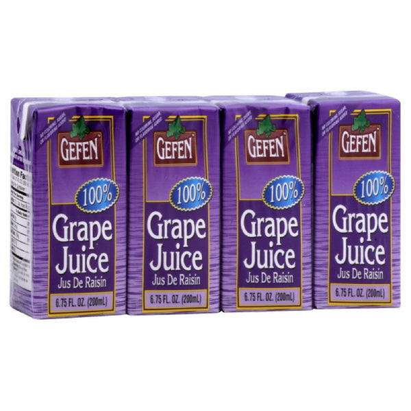 Gefen Juice, Grape, Passover,6.7500-ounces (Pack of5)