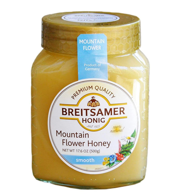 Breitsamer , Creamy Mountain Flower Honey, 17.6 Ounce