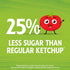 19.5 oz Heinz Tomato Ketchup with a Blend of Veggies, Bottle