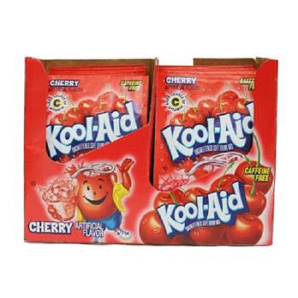Product Of Kool-Aid Kool-Aid, Cherry Packets, Count 48 (0.13-oz) - Grocery / Grab Varieties &
