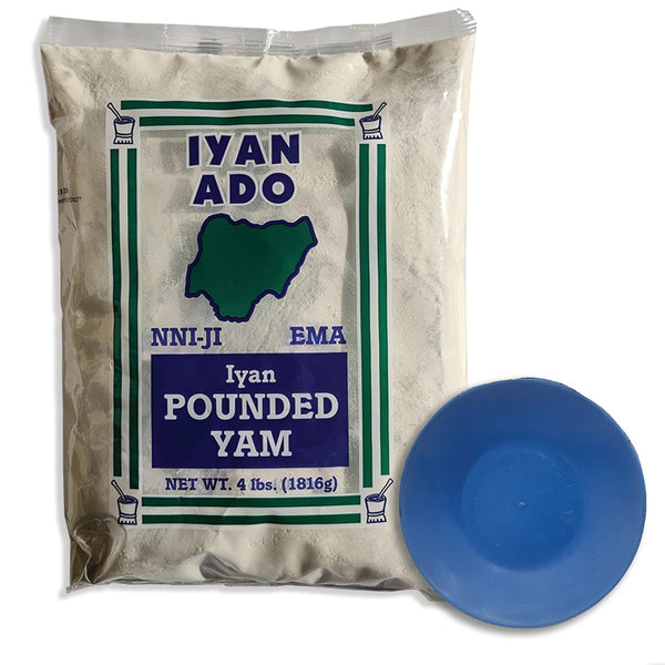 Generic Iyan Ado 4LBS(Pounded yam powder (Elubo Iyan/Dawa/Ncha ji/Bankye fufuo/Kum) with Nireds Foods