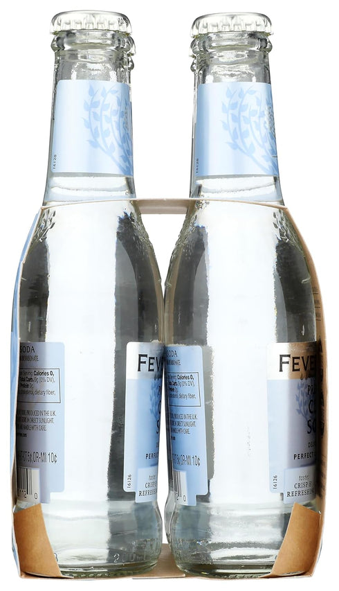 6.8 Oz, 4 Count Fever-Tree, Soda Club Spring Water, Fl
