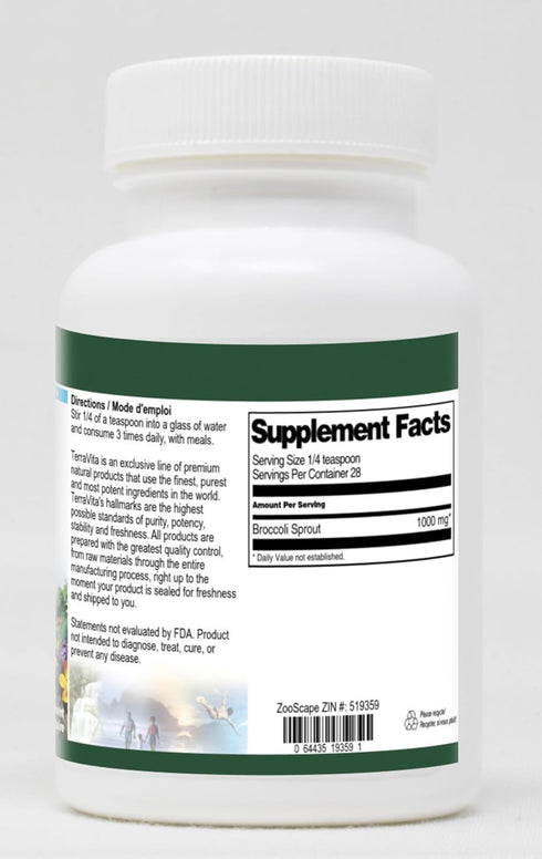 Terravita (1 oz, 519359) Broccoli Sprout Powder ZIN: