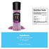 11.3oz Papa Palermo Grape Infused Violet Sea Salt with Grinder, Kosher, All Natural, No Additives