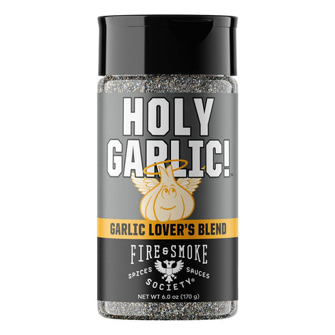 Fire & Smoke Society Holy Garlic All Purpose Seasoning | BBQ Rubs