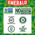 100 Packs, 7 Count, 4.34 Oz (Pack 3) Emerald Nuts Cocoa Roast Almonds, Calorie