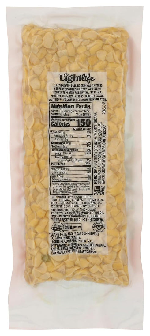Lightlife 8 Oz Original Organic Tempeh