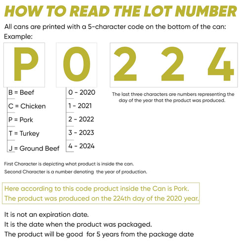 28 Oz 5-Year 1 Pack MOUNTAIN ESSENTIALS Canned Pork Fully Cooked, Ready to Eat Pantry Staple Canned Meat for Everyday
