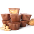 2.2 lb (35.2 oz), Yupik Mini Peanut Butter Cups, Kosher, Milk Chocolate Goblets, Peanut Butter Filling, Smooth