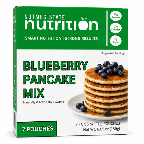 Nutmeg State Nutrition - Protein Pancakes and Waffle Mix, Low Carb, 15g