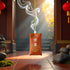 Rosojodg Red Lucky Spiritual Salt Pouch, Spiritual Salt with Sachet, Buddhist Spiritual Salts Pouch Necklace for Money