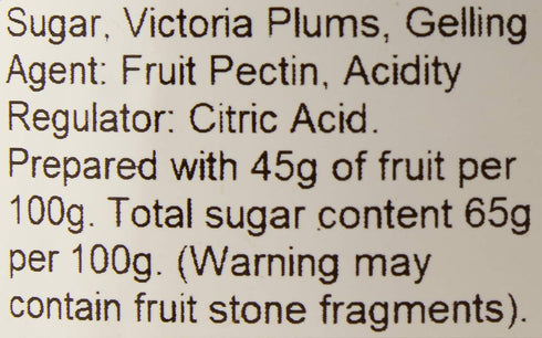 12 Mrs Bridges Victoria Plum Preserve, Ounce