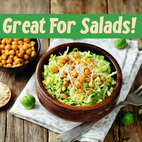 (2 LB) Sincerely Nuts Roasted and Unsalted Chickpeas Plant-Based Protein-Garbanzo Beans-Great Snack or Side Dish