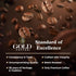 100% 12 oz. (Pack 4) Gold Coffee Co. Lunesa Premium Blend - Dark Roast, Whole Bean Arabica Coffee - Notes of Dark