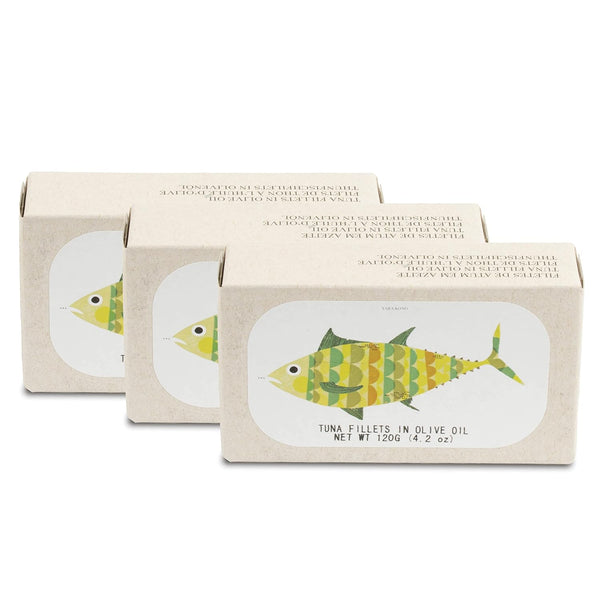 Canned Tuna Fillets in Olive Oil by Jose Gourmet, Wild Caught Portuguese