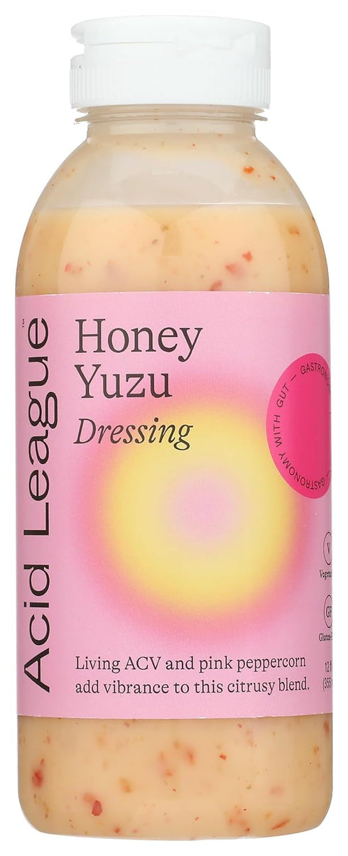 Acid League , Dressing Yuzu Honey, 12 Fl Oz