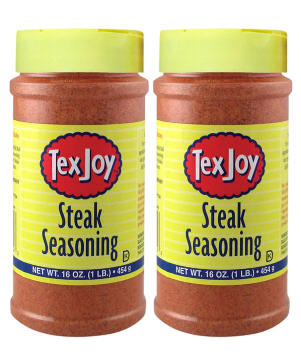 TexJoy Original Steak Seasoning 16 Oz (Pack of 2)