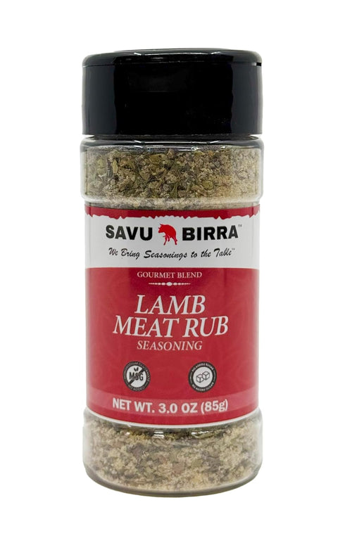 Savu Birra Lamb Meat Rub Seasoning