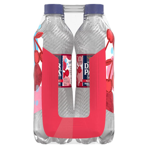 16.91 Oz (Pack 8) Deer Park Sparkling Water, Black Cherry, Fl