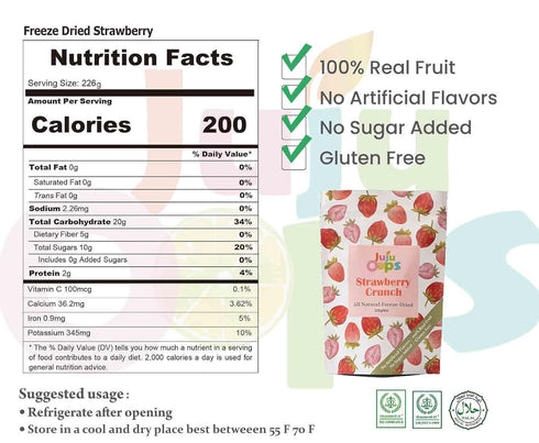 Summer Set Juju Oops Freeze Dried Strawberry & Pineapple Fruit