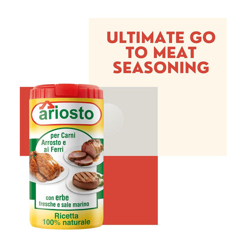 Ariosto 2.8 1 Pack Meat Seasoning, Roasted and Grilled, Ounce, by