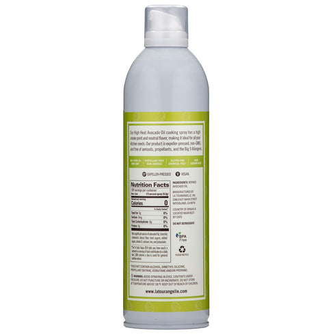 13 oz La Tourangelle, Avocado Oil Spray, All-Natural Handcrafted from Premium Avocados, Great for Cooking, Butter