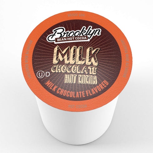 2.0 40 Count Brooklyn Beans Milk Chocolate Hot Cocoa Pods, Compatible with K-Cup Brewers