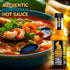 (Pack 2, 18 Set Hot Sauce | Chile Lengua de Fuego of Conejo) - Bright Citrus & Turmeric Hot Sauce with Scotch Bonnet
