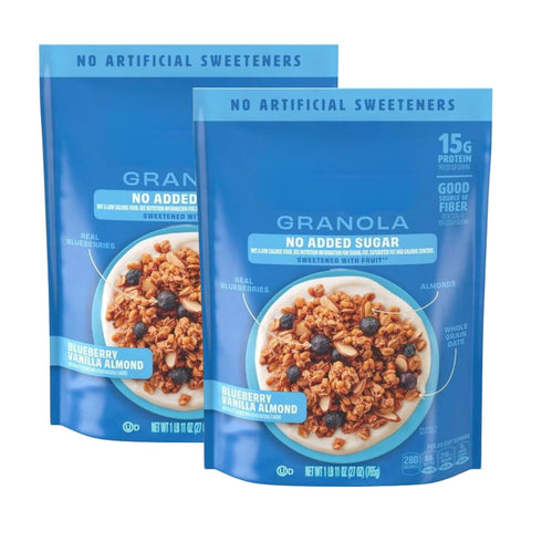Generic Granola, Blueberry Vanilla Almond Flavor, 27 oz (2 Pack)