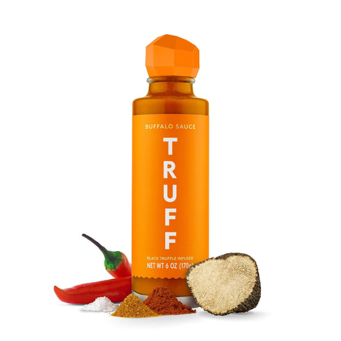 TRUFF Buffalo Sauce, Gourmet Hot Sauce with Red Cayenne Peppers, 6 oz Unique Flavor Experience