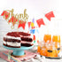 Thank You Cake Topper, Gold Glitter, Engaged, Wedding, Bridal Shower, Thanksgiving Day Party Decorations