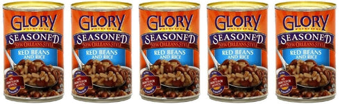 Generic Glory Foods, Seasoned, Red Beans & Rice, 15oz Can (Pack of 5)