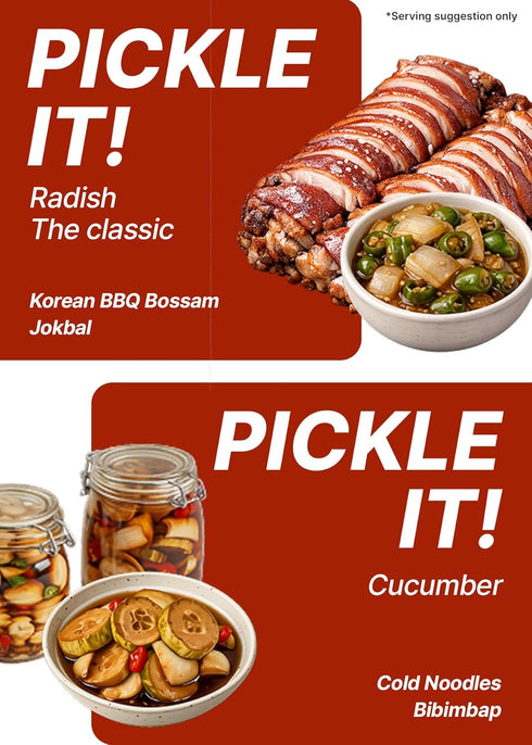 7.1 lb (3.2 TBK THEBORN Soy Pickled Vegetable Marinade, Quick Pickle Brine for Onions, Radish, Cucumbers, Jalapenos