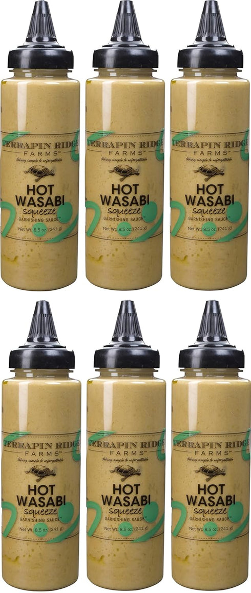 Terrapin Ridge Farms Hot Wasabi Garnishing Sauce Spicy Wasabi Condiment for Sushi,