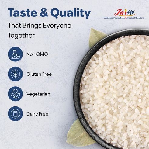 10 LB Jai Ho Certified USDA Organic Idli Rice | Premium Quality | Gluten-Free, Vegan, Non-GMO | Soft & Fluffy Texture |