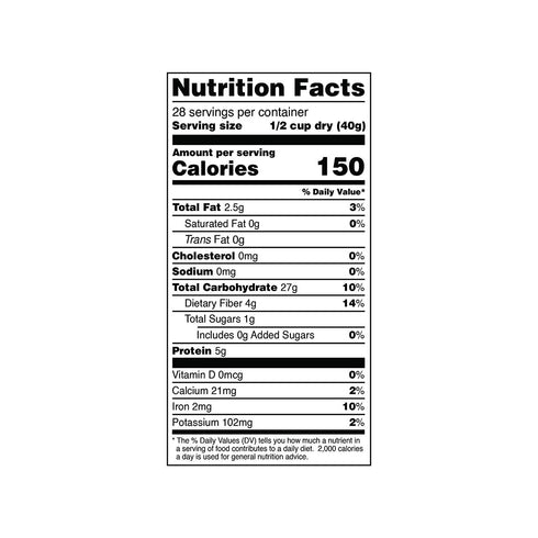 5 lbs Terrasoul Superfoods Organic Rolled Oats, - Gluten-Free | Old-Fashioned | Whole Grain