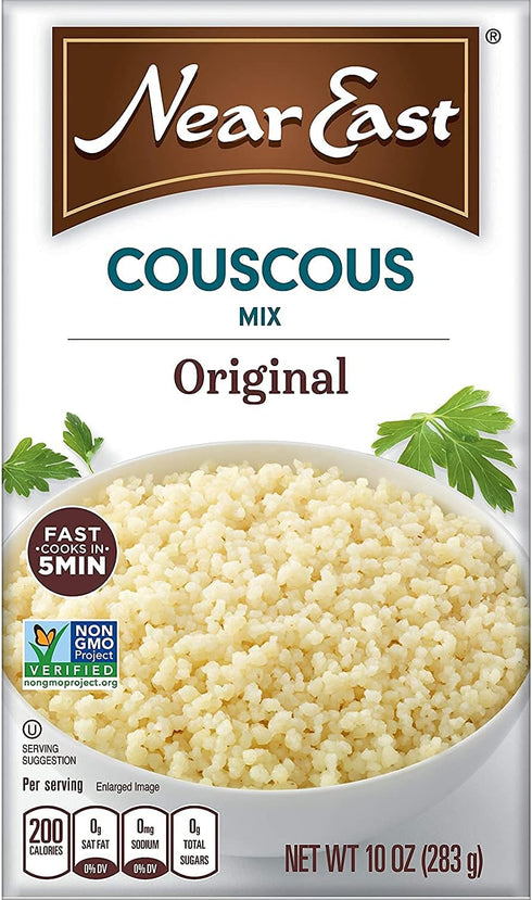 10oz (Pack 3) Near East, Original Couscous Mix, Box