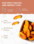 1.16 oz, Pack 6, Backpacking, READYWISE - Simple Kitchen, Freeze-Dried Peaches, of Vegetarian, Gluten Free, Snacks