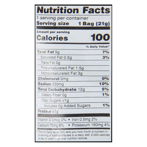 0.75 Oz (Pack 24) Sensible Portions Garden Veggie Straws, Screamin' Hot